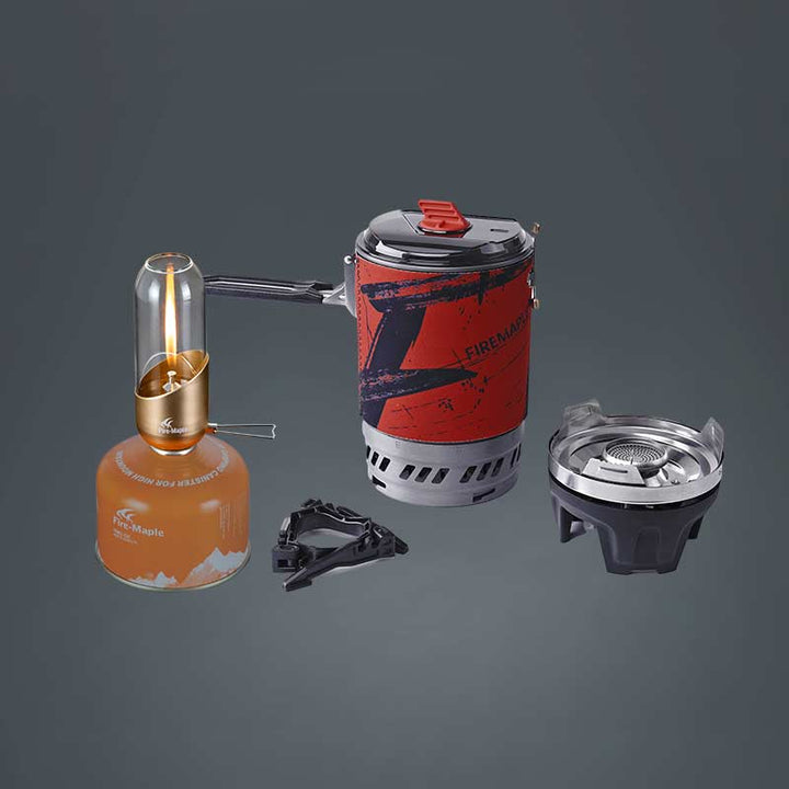 ライト・ランタン KAZE_TO_MORI GROW_TABLE polaris-cooking-system-orange-