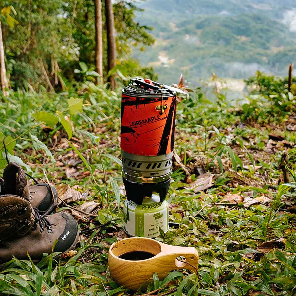 Polaris Pressure Regulator Cooking System - Fire Maple#color_red