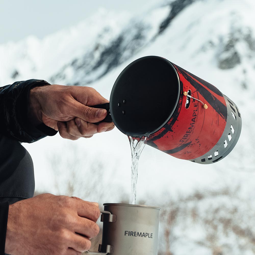 Polaris Pressure Regulator Cooking System - Fire Maple#color_red