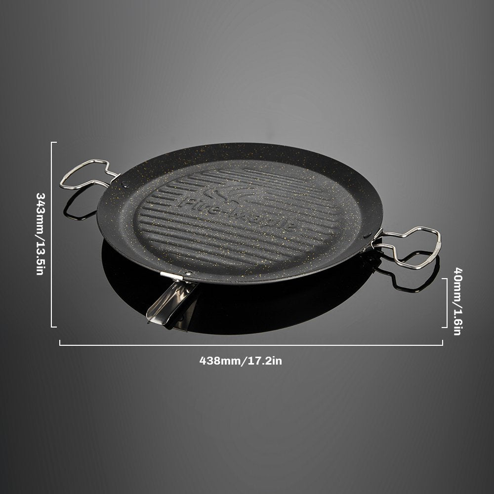 Portable Camping Grill Pan – Nonstick, Lightweight & Fire-Ready – Fire ...