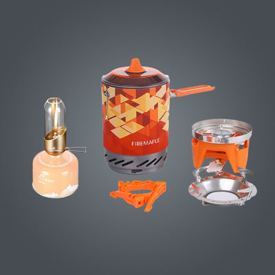 Star X2 & Orange Gas lantern Set - Fire Maple