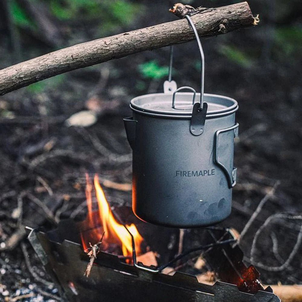 Ultralight Gas Stove & Titanium Cup Set - Fire Maple