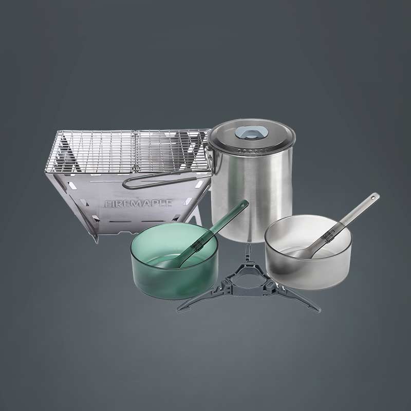 Wood Stove & Antarcti Duo Cook Set - Fire Maple