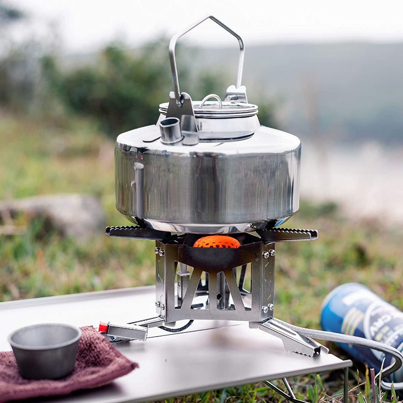 Wood Stove & Stainless Steel Pot Set - Fire Maple