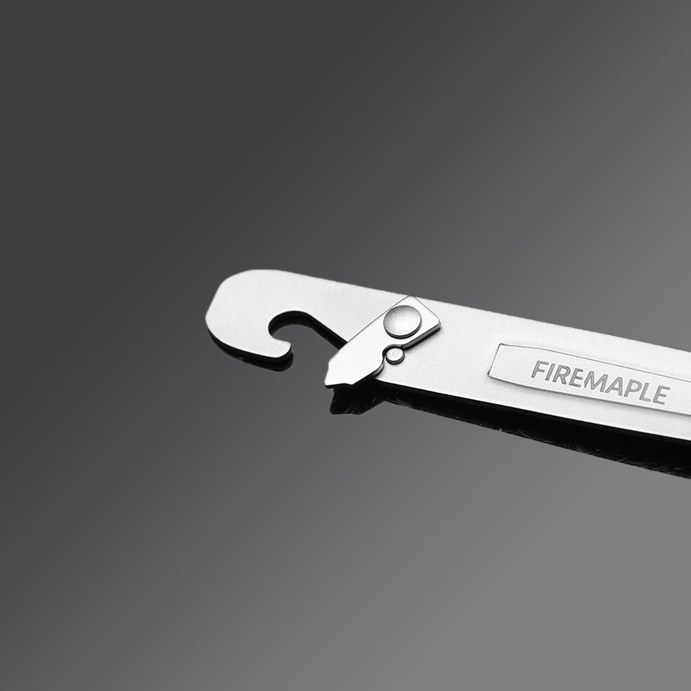 Woodpecker Three-in-one Titanium Spork - Fire Maple